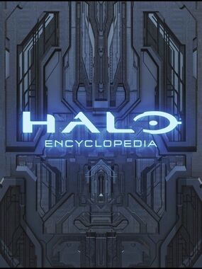 Halo Encyclopedia Hardcover - Blue Sci‑Fi Cover